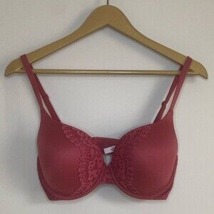 Victoria Secret Red Body by Victoria Perfect Shape Bra Size 34DD